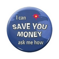 2.25" Round Full Color Campaign Advertising Blinking Political Button Badge
